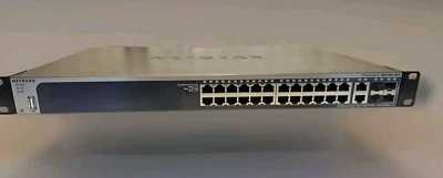 Netgear M4100-26G ProSafe 26-port Gigabit GbE L2+ Managed Switch GSM7224v2h2 SFP - Image 1 of 2