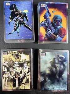 2023 Topps Star Wars Galaxy Chrome COMPLETE Base Set 1-100 - Picture 1 of 2