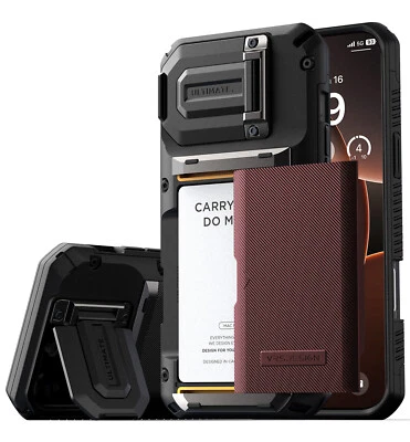 For iPhone 16 Pro Max VRS [Damda Glide Duoguard] with Card Wallet & Camera Cover - Image 1 of 4