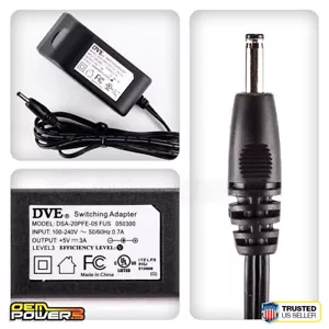 NUOVO ORIGINALE DVE DSA-20PFE-05 FUS 050300 5V 3A adattatore di alimentazione commutazione CA caricabatterie - Foto 1 di 7