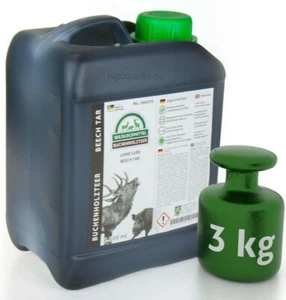 Buchenholzteer 2,5L Lockmittel Kirrung Fütterung Lockstoff Hufteer - Bild 1 von 2