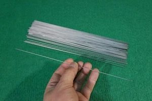 1mm Titanium 6al-4v Wire .039" x 10" Straight Welding bar Grade 5 rod 50pcs - Picture 1 of 4