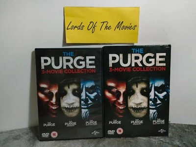 The Purge Trilogy 1-3 Collection (DVD, 2016) {Horror} [Region 2] [UK] {15} - Image 1 of 4