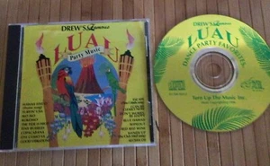 Drew's Famous Luau Party Music Hawaii Five-O Wipeout Tiny Bubbles Kokomo CD - Picture 1 of 4