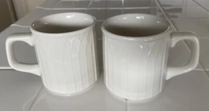 2 Homer Laughlin Gothic Cups - Picture 1 of 4