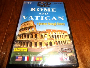 Rome and Vatican: A Journey Through History (DVD) New 8 Languages! - Picture 1 of 5