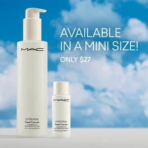 MAC Hyper Real Fresh Canvas Cleansing Oil 400ml 200ml 15ml Free Shipping - Picture 1 of 6