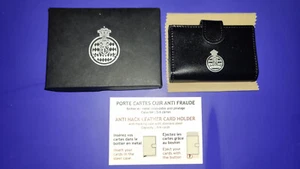 Automobile Club de Monaco ACM leather anti-hack card wallet - Picture 1 of 2