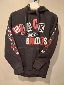 Black Veil Brides Hoodie Size Small S Not Afraid to Die glam metal goth rock - Picture 1 of 5