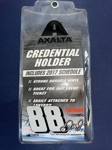 NASCAR Credential Holder & Lanyard 2017 Dale Jr. #88 Hendrick - Picture 1 of 2