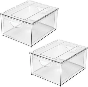 New-Stackable Kitchen Storage Drawer for Fridge, Pantry, Under-Sink, or - Picture 1 of 5