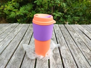 TUPPERWARE T101 ECO+ KAFFEEBECHER 490 ML APRICOT LILA - Bild 1 von 1