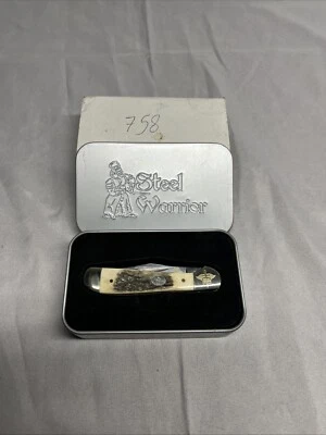 Молитвенный олень Frost Cutlery Steel Warrior медная голова - Изображение 1 из 4