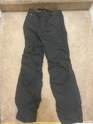 Pantalones de equitación deportivos Olympia Moto para mujer talla 8 negros acolchados tela Cordura Foto 1 de 4