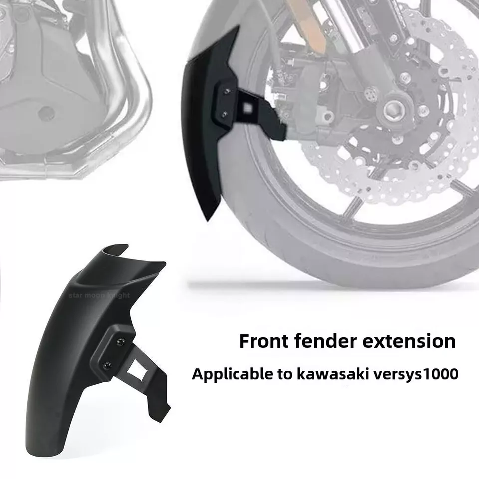 FOR Kawasaki versys1000 Modified Parts Front Fender Extended Parts Fender Tiles - Image 1 of 4