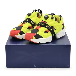 FW5305 Adidas Reebok Instapump Fury Boost Citron OG Yellow Red (uomo) - Foto 1 di 10