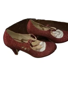 Ruby Slippers-J. Adams Pixie Mary Jane Shoes Women Oxford Pumps - - Picture 1 of 5