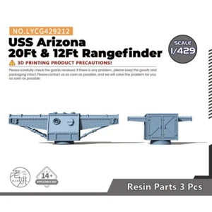 Yao's Studio 1/429 Modell Upgrades Teile USS Arizona 20 Fuß & 12 Fuß Entfernungsmesser - Bild 1 von 3