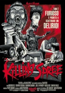 Killing Spree DVD Spasmo Video Tim Ritter 1987 low budget action horror - Picture 1 of 1