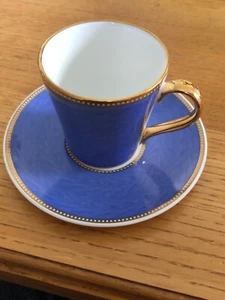 Royal Collection Blue & Gold Fine Bone China Cup & Saucer Set - Picture 1 of 6