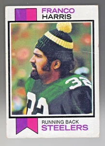 Franco Harris 1973 Topps #89 Pittsburgh Steelers HOF Running Back, Hard Case - Picture 1 of 2