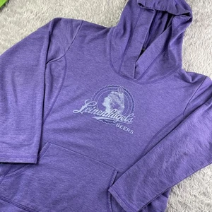 Leinenkugels Sweatshirt Womens Large Purple Hoodie Beer Craft Leinies Wisconsin - Picture 1 of 8