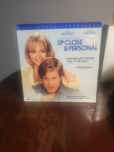 Up Close And Personal (Excellent 2 Laserdisc Set) Robert Redford Free Shipping - Imagen 1 de 2