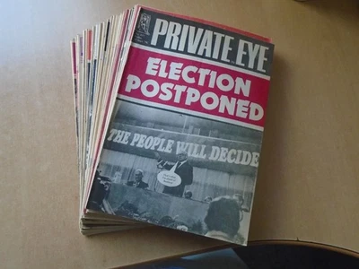 Private Eye - 26 different issues from between 1978 & 1981. See pics below. - Image 1 of 4