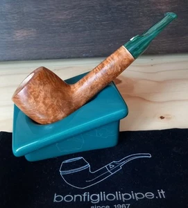 Pipa Bonfiglioli Grey pipe pfeife briar radica artigianale Italy - Foto 1 di 6