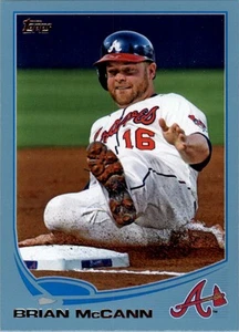 2013 Topps Wal Mart Blue Border #116 Brian McCann - BB - Picture 1 of 2