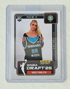 HAILEY VAN LITH RC 2025 PANINI INSTANT DRAFT NIGHT WNBA #10 ROOKIE /6070 🔥🔥 - Picture 1 of 2