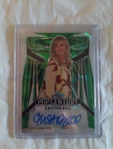 Kristen Bell 2023 Leaf Pop Century Auto # 4/5 RARE GEM MINT Disney Frozen - Picture 1 of 7