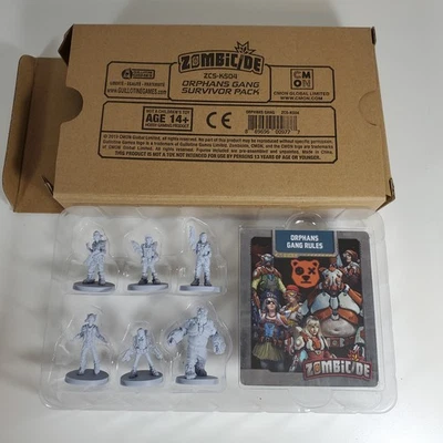Zombicide Invader Orphans Gang Survivor Pack Add On CMON Kickstarter Board Game - Image 1 of 4