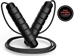 Cuerda para saltar, cable de cuerda de salto de velocidad rápida sin enredos - Picture 1 of 7