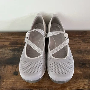 Zapatos para mujer Dansko Mary Jane malla gris gamuza tiras cómodos talla 41 - Imagen 1 de 7