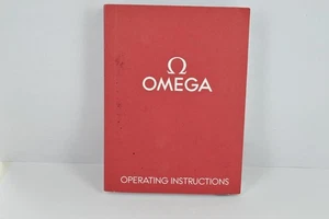 Folleto de instrucciones de funcionamiento Omega genuino 1/20 - Imagen 1 de 5