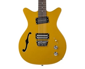 Danelectro Fifty Niner 12-String Semi-Hollow Guitar - Gold - Open Box - Picture 1 of 4