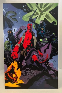 Hellboy Omnibus Boxed Set ~ In Hell ~ The Wild Hunt ~ Strange Places ~ Seed USED - Picture 1 of 5