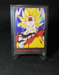 1989 Bird Studio Dragon Ball Z Son Goku Silver Foil #105 - Imagen 1 de 2
