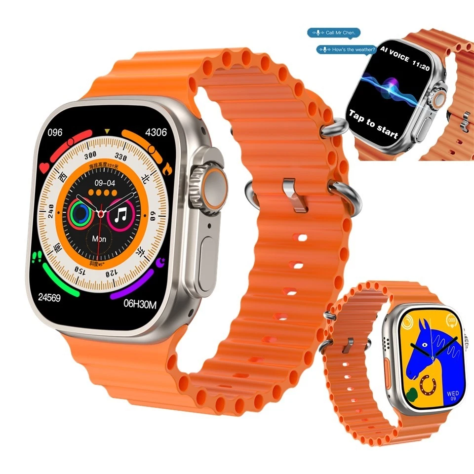 Smart Watch For Men/Women Waterproof Smartwatch Bluetooth For iPhone Android New - Image 1 of 4