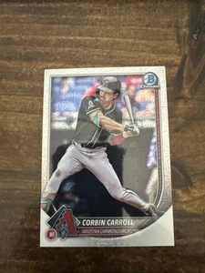 2025 Bowman Corbin Carroll #96 Chrome Mojo Refractor Diamondbacks (2) - Bild 1 von 8