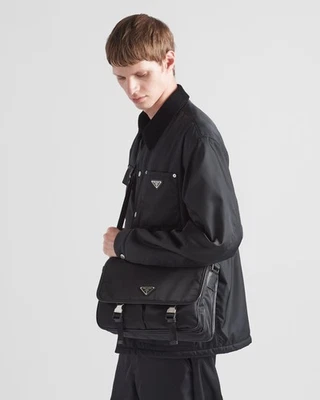 Bolso de hombro Prada Re-Nylon y cuero Saffiano Foto 1 de 4