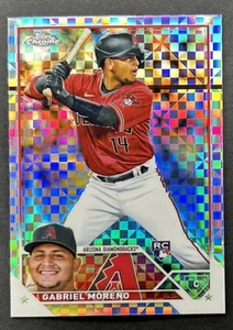 Gabriel Moreno 2023 Topps Chrome X-FRACTOR RC Arizona Diamondbacks (#189) - Bild 1 von 2