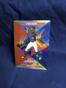 2025 Panini Crusade Baseball #57 JESUS MADE RED PRIZM #2/25 RARE SSP - Picture 1 of 8