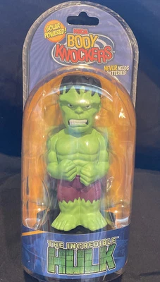 MARVEL NECA Body Knockers "The Incredible Hulk" (Solar Powered) 2014 Nuevo en caja Foto 1 de 4