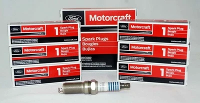 6 bujías SP520 Platinum CYFS-12F-5 para Ford Motorcraft SP-520 CYFS12F5 Foto 1 de 4