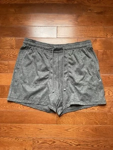 Pantalones Cortos de Yoga Nike Talla Grande Hombres Gris Fresco Dri Fit 5" Entrenamiento Sin Forro $80 Minorista - Imagen 1 de 13