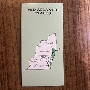 Vintage - 1962 - McGraw-Hilll - State Cards  -New Jersey - Picture 1 of 2