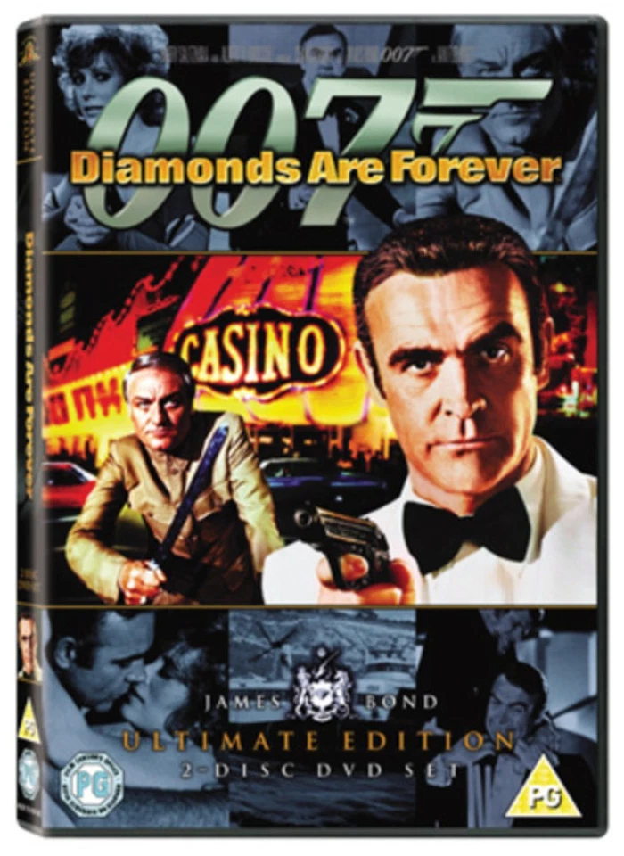 Diamonds Are Forever (DVD) Sean Connery Charles Gray Lana Wood Jimmy Dean - Image 1 of 1