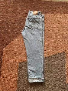 VINTAGE LEVIS 501 RARE Blank RED Tab (R 0nly) W38 x L32 (fits like 34) USA Made - Bild 1 von 24